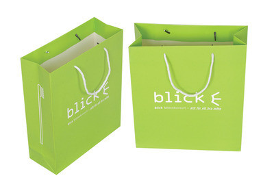 Promotional Printed Gift Paper Bag / Custom Christmas Paper Shopping Bags