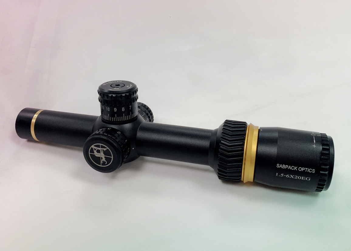 240mm Black Diamond 1.5 - 6x Long Range Hunting Scope front focal Tactical Scope