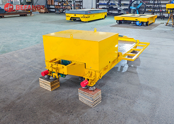 Custom Countertops Rail Sliding Line Transport Cart