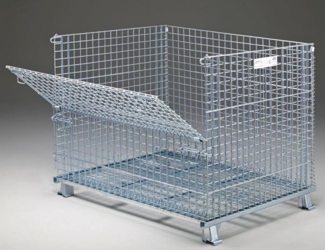 High Durability Pvc Coated Welded Mesh For Heavy Duty Wire Containers