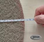17 Inch Sponge Fiber Diamond Polishing Pads for Marble / Concrete Floor #400