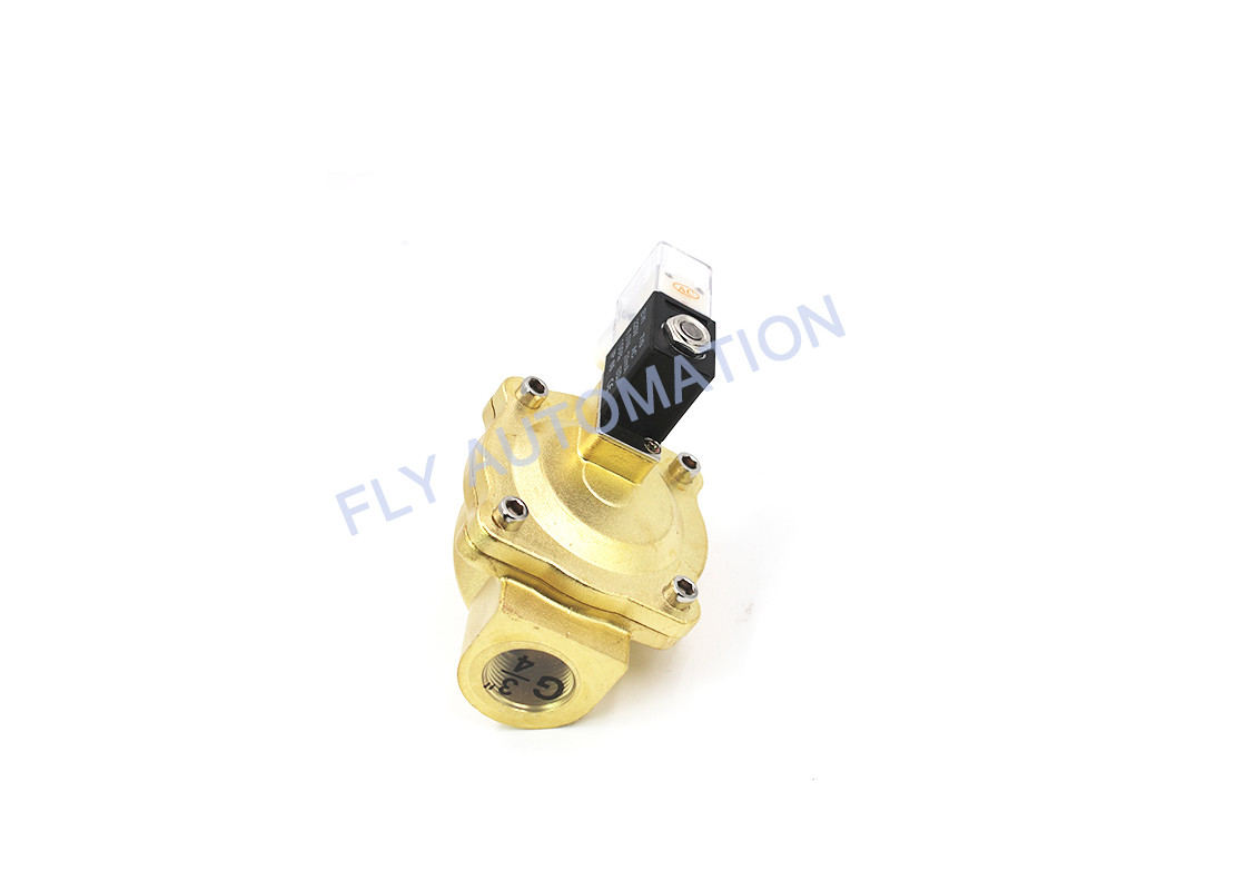 Brass AIRTAC 2V250-25 Fluid Control Valve 2/2 Way DC12V 24V AC220V