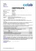 Changzhou Zhongjun Electrical Appliance Co.,Ltd Certifications