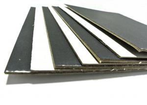 Buy cheap Folding Resistance Thick Solid Laminated Grey Board SGS Qualified product