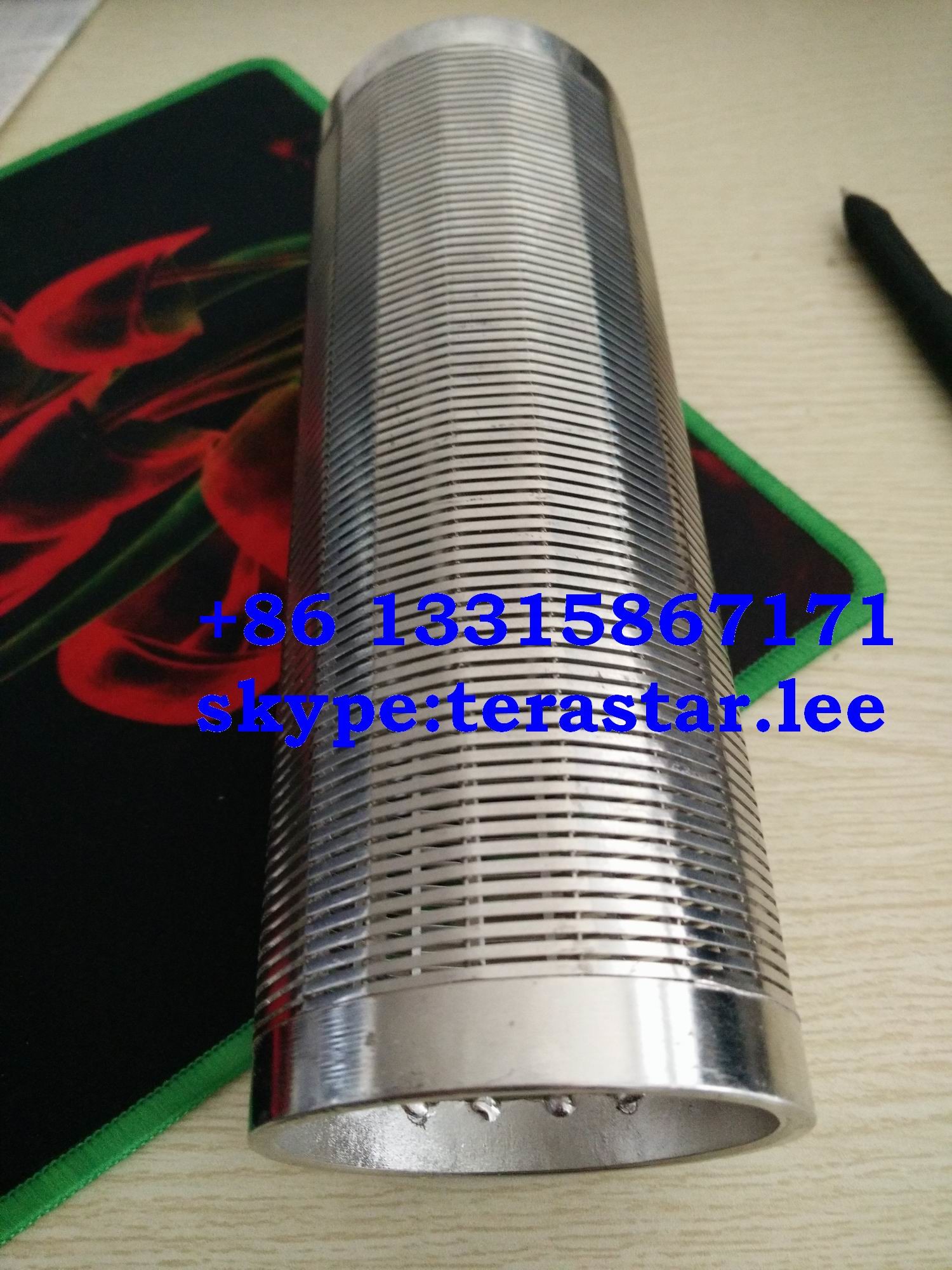 WEDGE WIRE SCREEN LATERAL OR LATERAL PIPE OR LATERAL ARM OR HEADER LATERAL