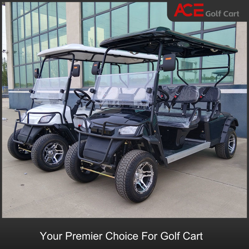 Maintenance Free Battery 48V Electric Golf Car Buggy Sightseeing Car
