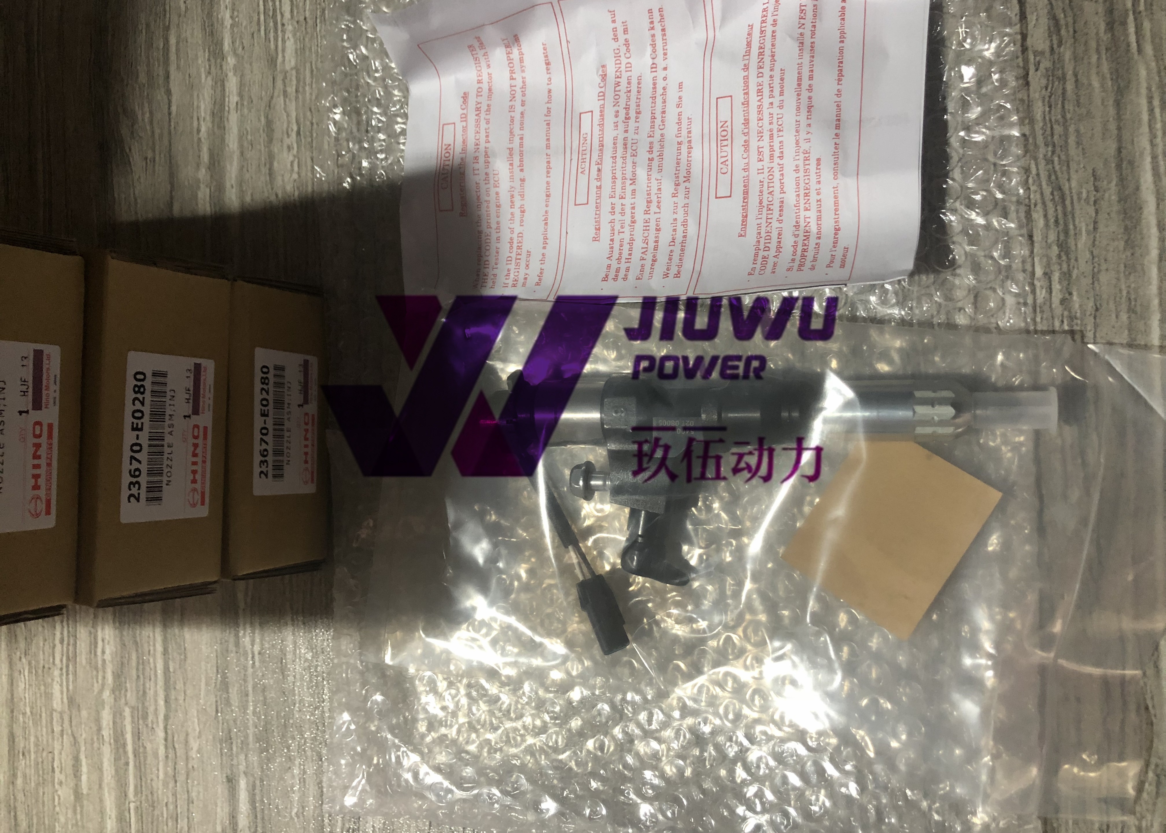 23670-E0280 095000-5400 Fuel Nozzle ASSY, Injector Nozzle Complete HINO 300 Seies