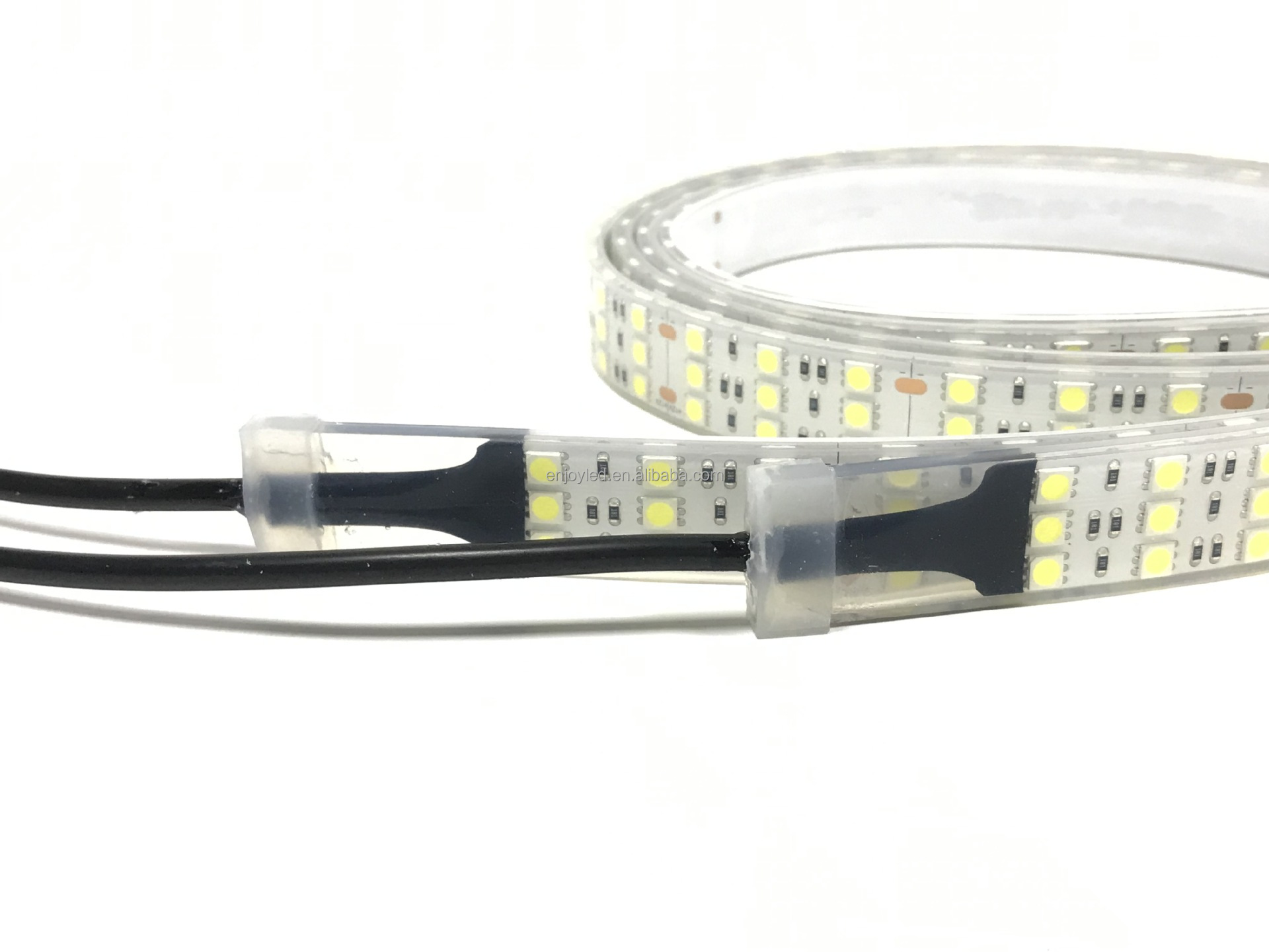 9000K 5050 12V Dimmable LED Strip Three Row 180 Lamps Led Tape