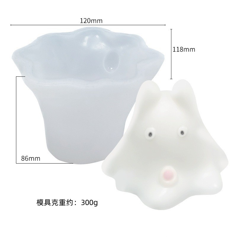 Customized DIY Silicone 3D Animal Candle Mould for Soap and Chocolate Christmas Gift