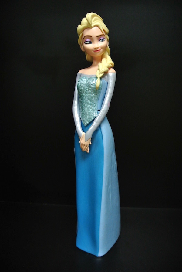 Blue Snow Color Disney Frozen Figurines Cartoon Shampoo Bottle ANNA ELSA Princess Container