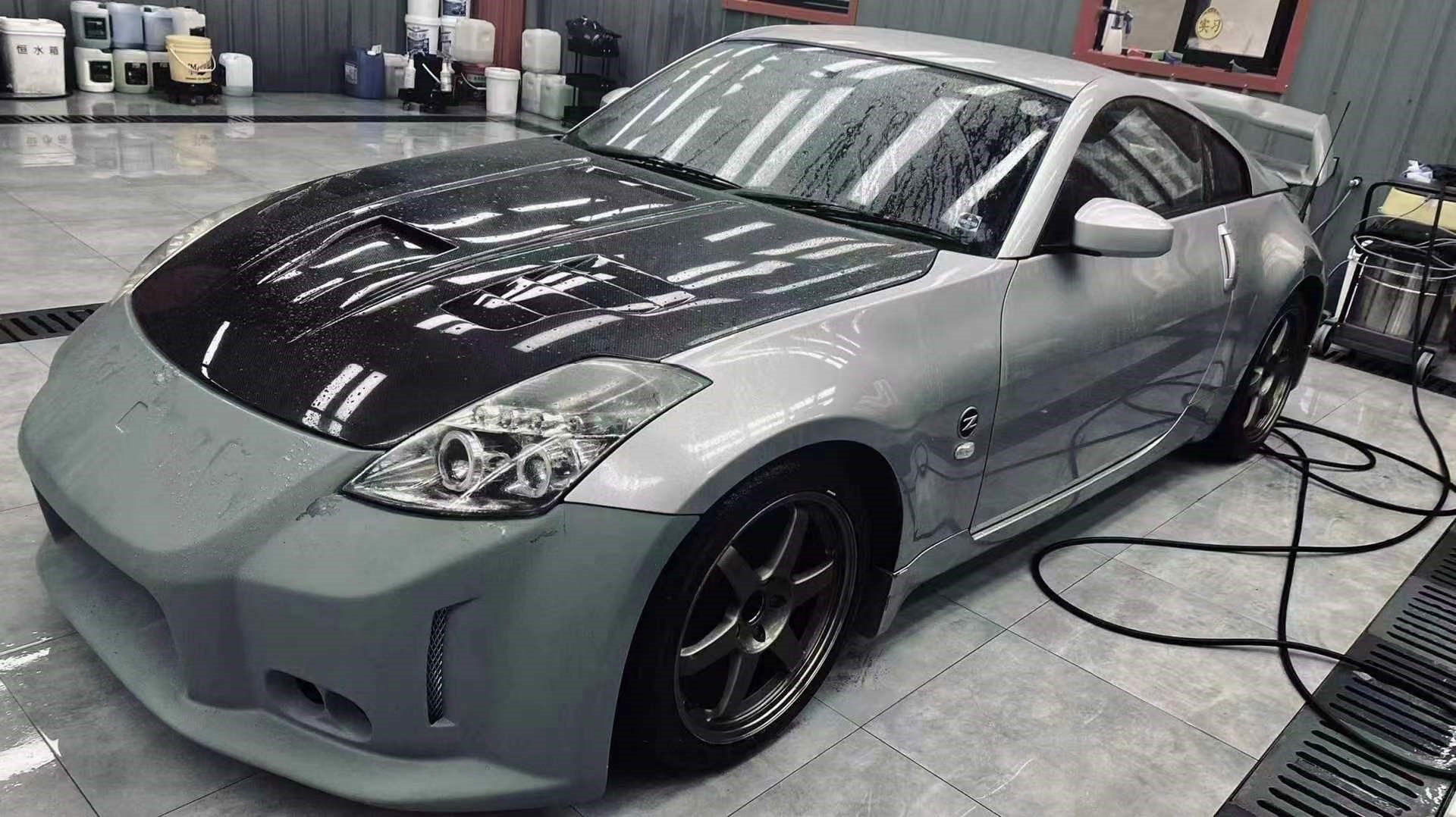 VILSIDE Style Nissan 350z Wide Body Kit 2003 - 2008 GTR 350z Kbd Front Bumper