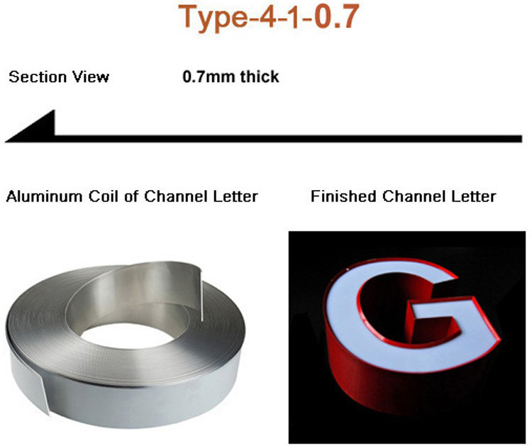 Color Painted Aluminum Sheet & Aluminum Coil For Channel Letter
