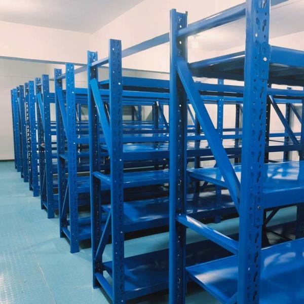 4 Layer Adjustable Shelving Storage Rack Metal Boltless Shelf Manufacturer's