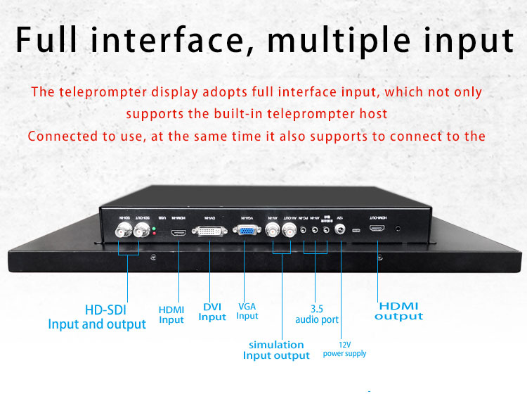 Embedded Teleprompter for Video Recording and Broadcasting on Windows 7