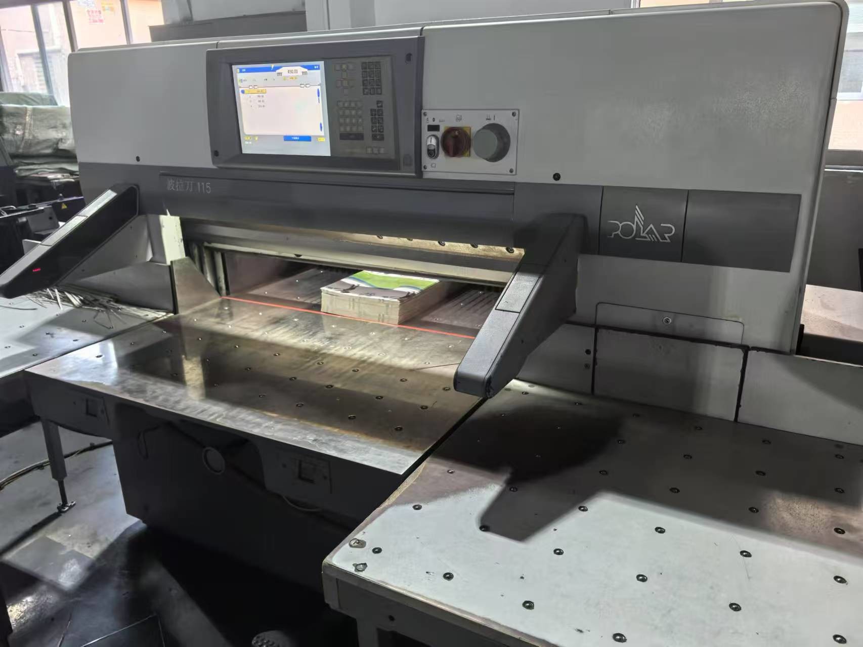 380v Germany Brand Second Hand Paper Cutter 115C Model