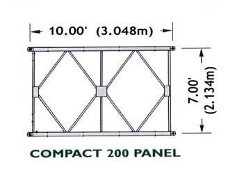 Prefabricated Steel Bailey Bridge Modular Designed