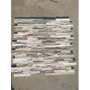 Buy cheap Artificial Yellow Split Slate Stone Wall Cladding product