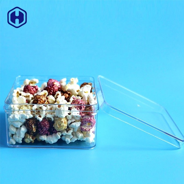 Non Toxic Stackable Storage Boxes 450ml SGS FDA Certificated