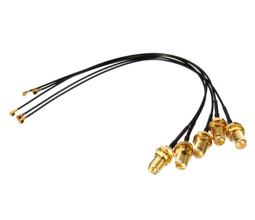 Copper Material RF Cable Assemblies Custom Sma K Female Male Connector For Antenna