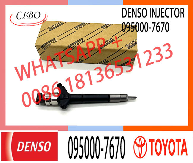 diesel fuel engine injector 095000-7670 23670-09280 for engine high pressure pump engine injection injector 095000-7670