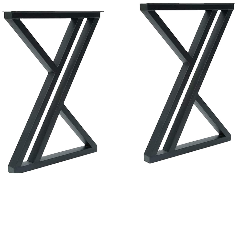 0.9mm Thickness Triangle Table Legs For Modern Stylish Kitchen Outdoor Furniture