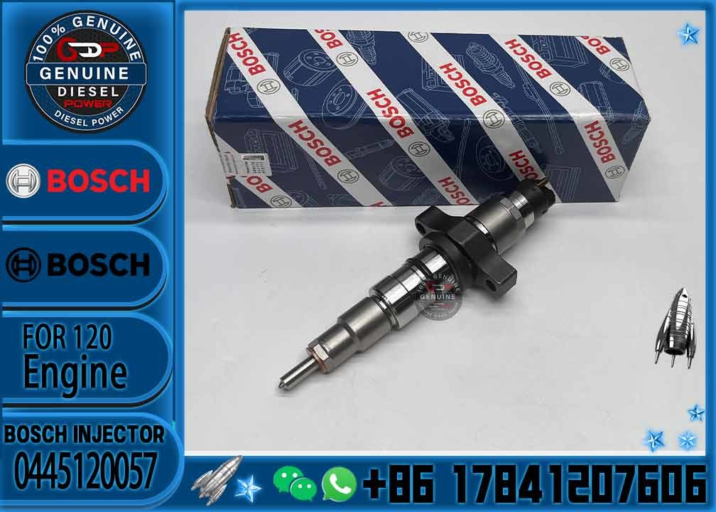 new diesel fuel injector 2854608 0986435552 for IVECO / Case New Holland 0445120057