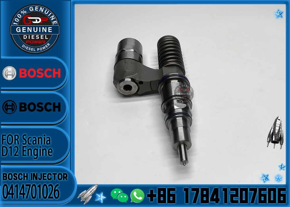 Huida Engine Spare Parts Fuel Injector 0417701018 0414701043 0414701092 0414701026