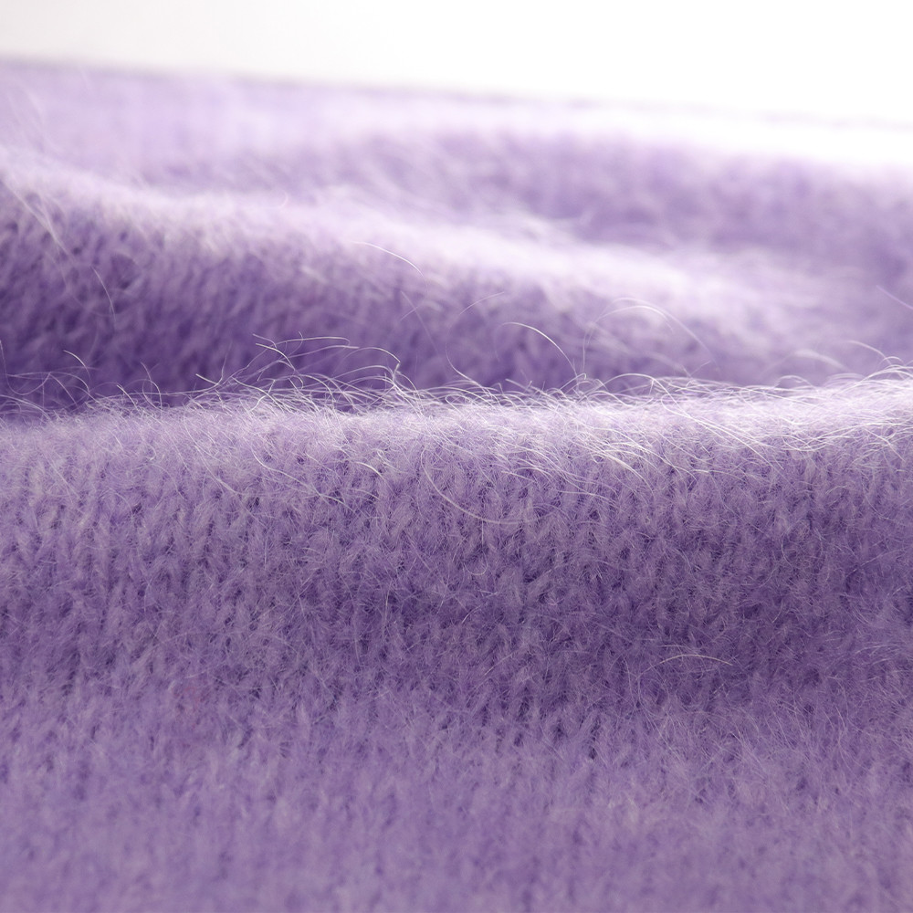 Moistureproof Chunky Mohair Yarn Wool 1/7NM Practical Multipurpose