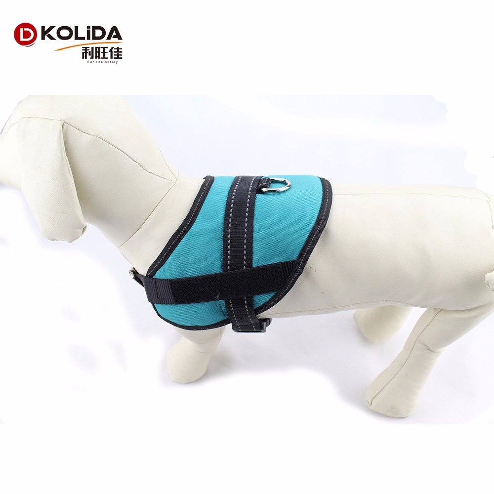 Custom Service Flashing Safety LED Dog Vest Harness , Led Nylon Dog Collar