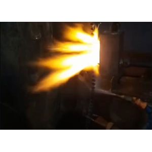 Automatic control flame hardening circular saw balde tooth tip hardness