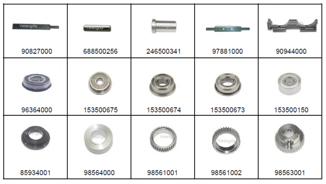 Auto Cutter Parts 98552000 Paragon Cutter Parts Housing Sharpener Assembly HV/W Bearings