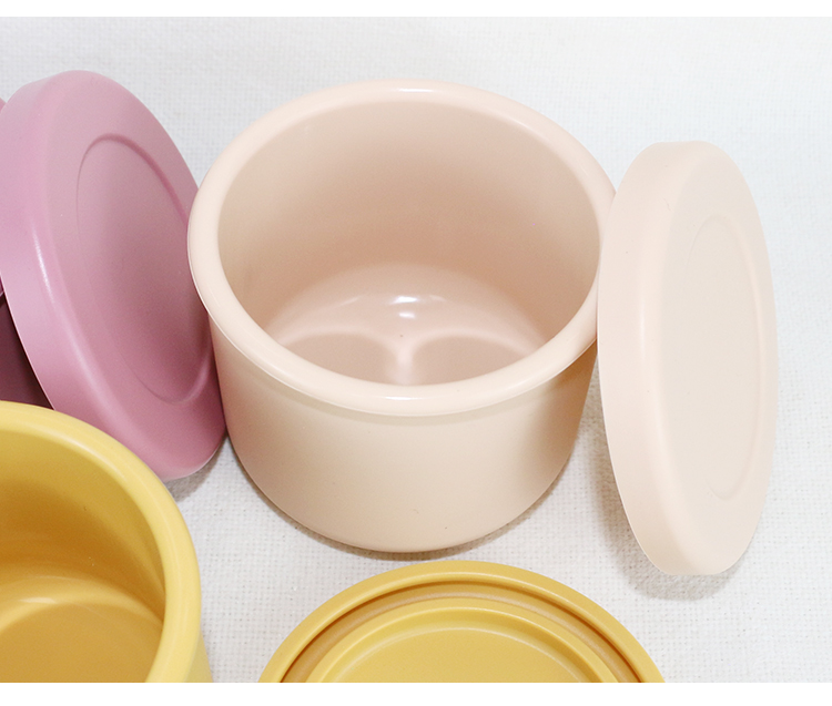 BPA Free Silicone Bowl Set , Silicone Bento Boxes With Customized Logo