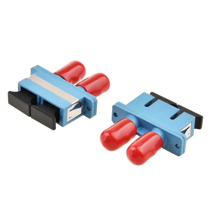 Sc St Dx Hybrid Adaptor Adapter Fiber Optic For Plc Splitter With Hybrid Adaptor