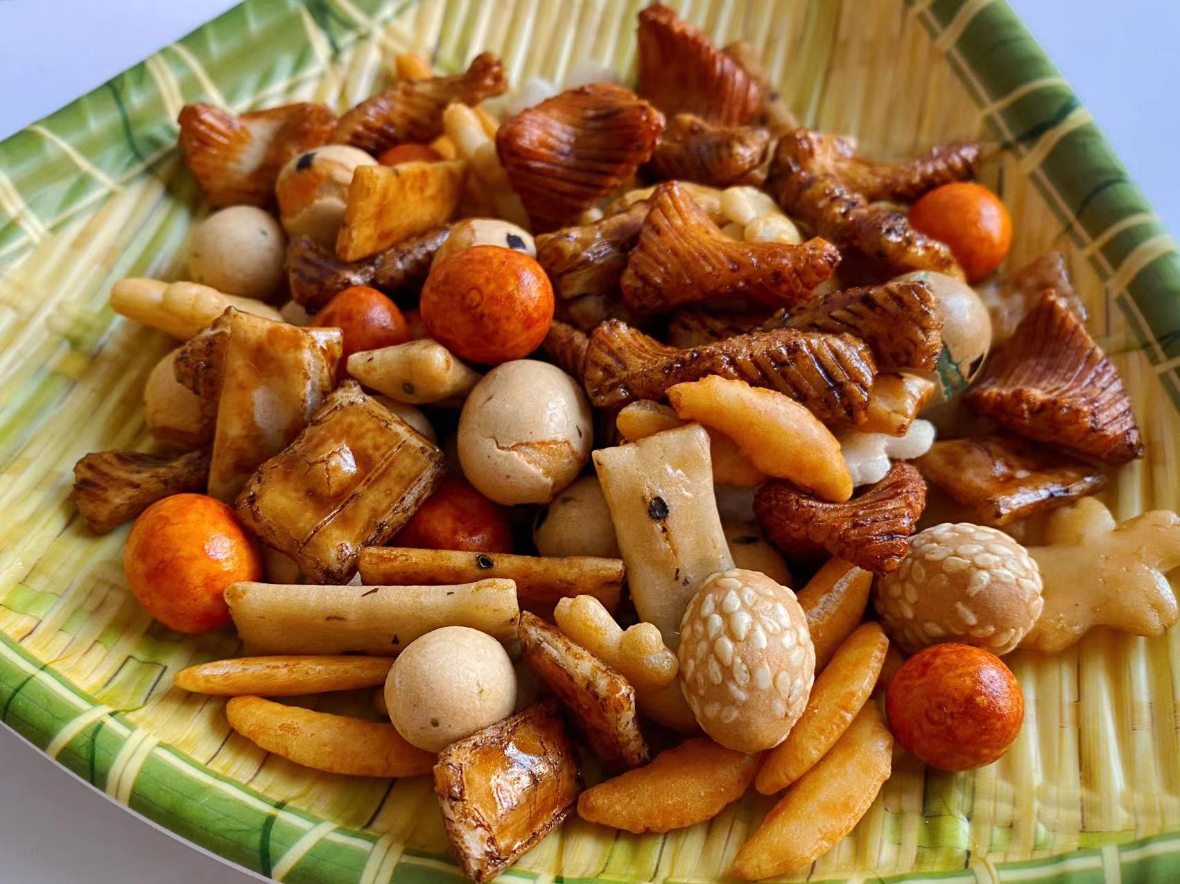 E150c Japanese Rice Crackers Soy Sauce Japanese Shrimp Rice Crackers