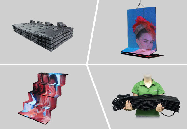 Ultra High Definition Video Display Commercial LED Screens For Events / Dj Booth / Wedding