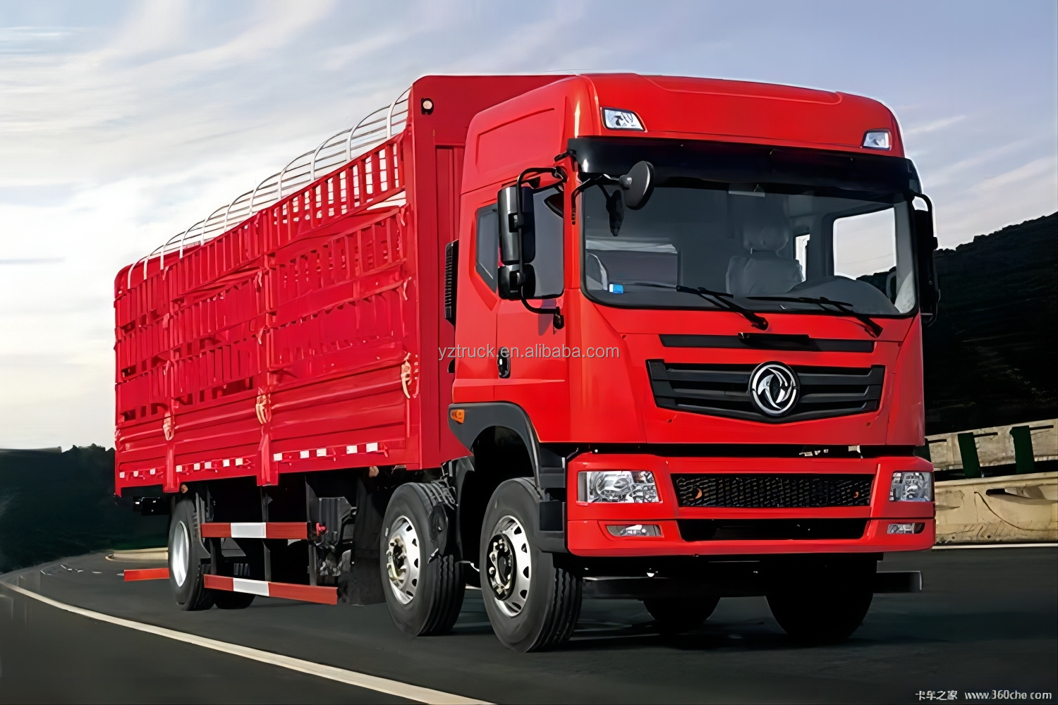 Cummins Z15NS6B660 Engine Dongfeng Euro6 40 Tons Tractor Truck for High Repurchase