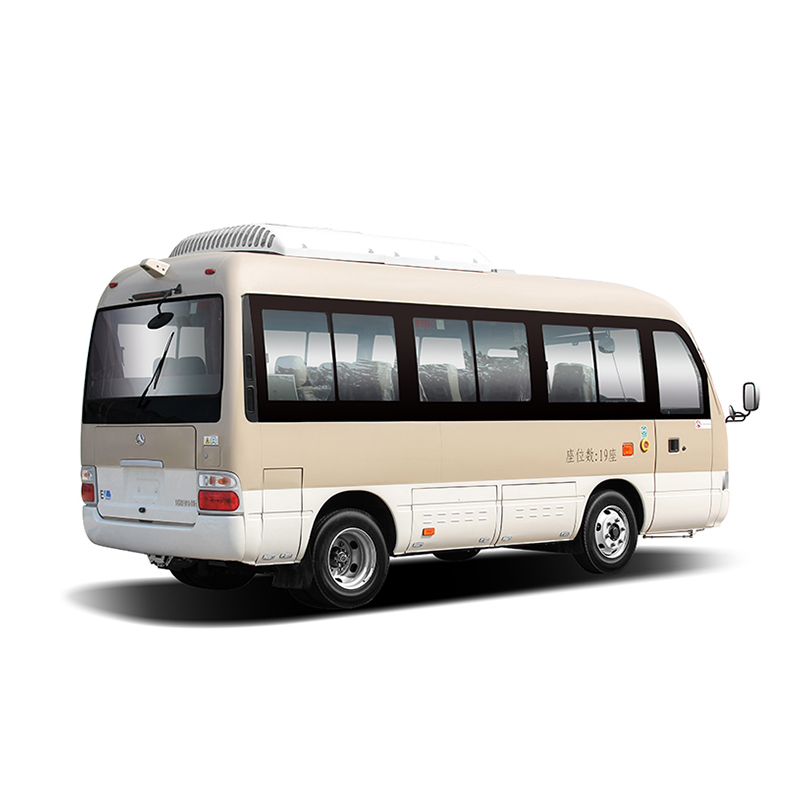 Euro 3 Emission Standard and LHD Steering Position Mini Van Coaster Bus for 30 People