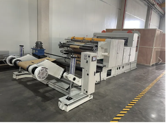 7700 kg Load Capacity Crosscutting Type Roll Sheeter Paper Processing Cutting Machine
