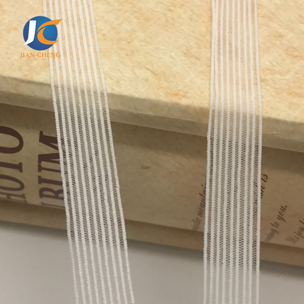 Professional Custom High Quality Soft Woven Thin Elastic Band for Bra Webbing Garment Eco-friendly Home Textile Support