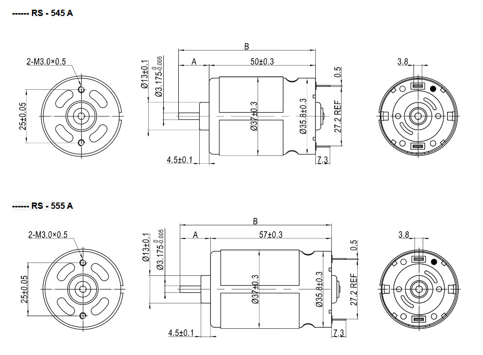 3V Industrial Electric Motors