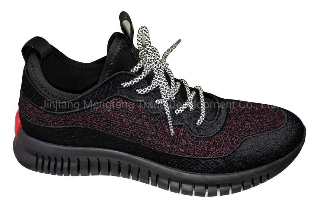 Sport Shoes Lace up Ladies Shoes Sport Shoes Fashion Women Sneakers Running Shoes Flyknit Shoes for Women New Style Fashion Ladies Fly Weaving Sneaker Shoes