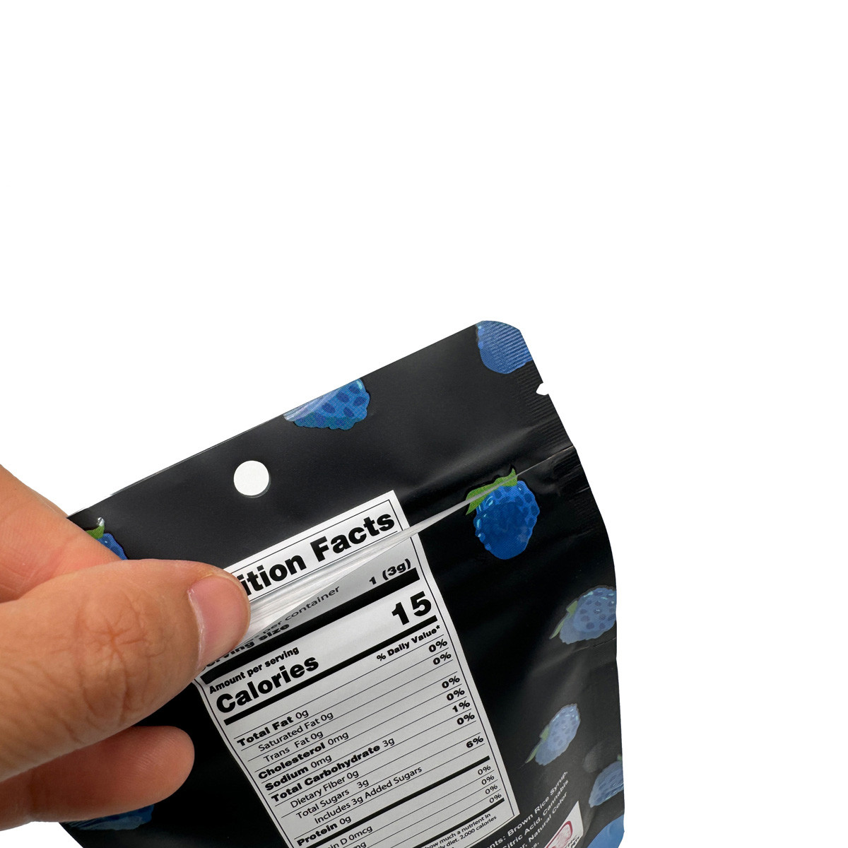 Stand Up Childproof Ziplock Pouches Mylar Weed Bags With Aluminium Foil Lined For 3.5 Grams Of Weed Candies