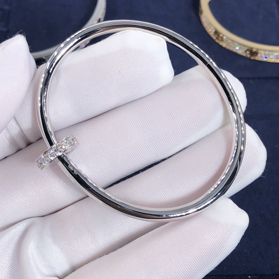 Elegant Car Tier 18k GoldJuste Un Clou Bracelet Natural Diamonds Real Gold Real Diamonds