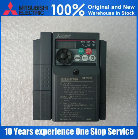 Mitsubishi inverter FR-D720-2.2K FR-D720 series, 3-phase 220V 50HZ mitsubishi electric variable frequency inverter