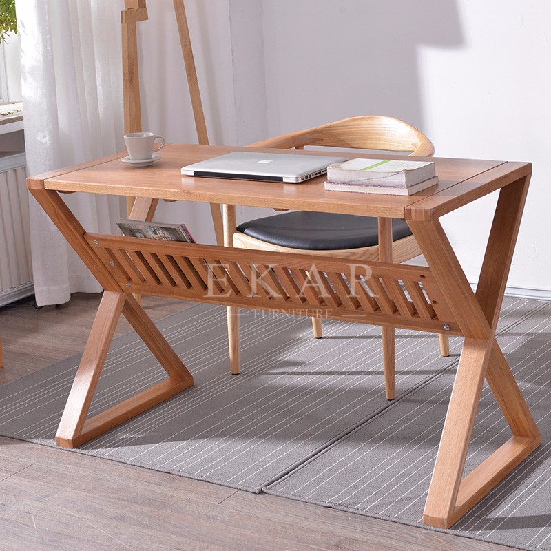 New Style Computer Table Study Solid Wood Book Desk