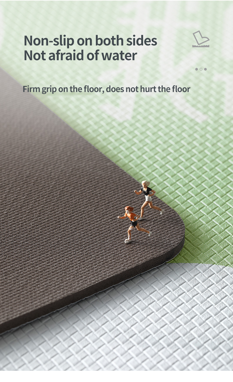 Non Slip Kitchen Mats for Floor Waterproof Stains and Grease Medium Thickness 0.4 0.6in