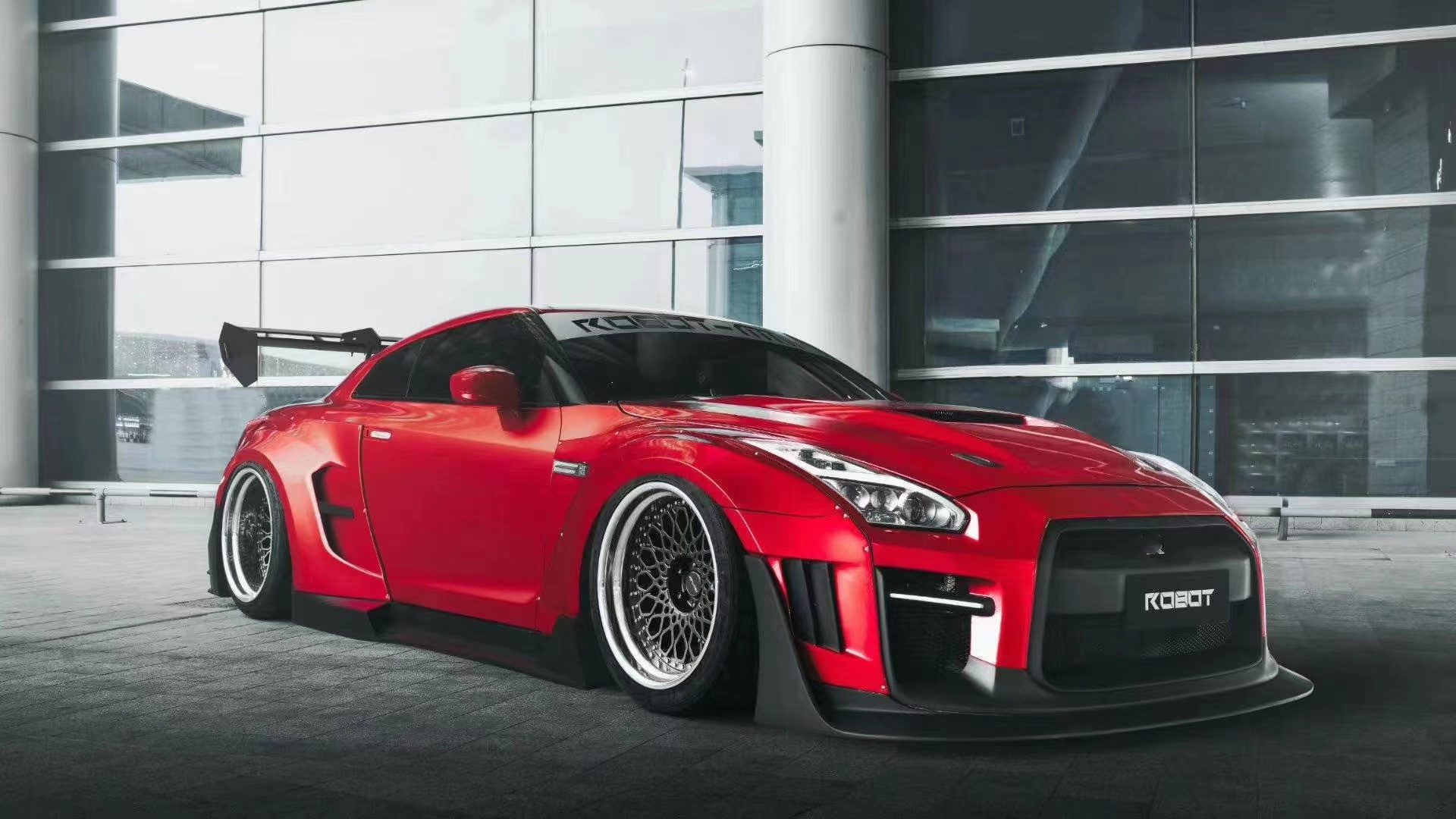 Customized 2022 Nissan Body Kit Front And Rear GTR R35 Car Bumper Covers