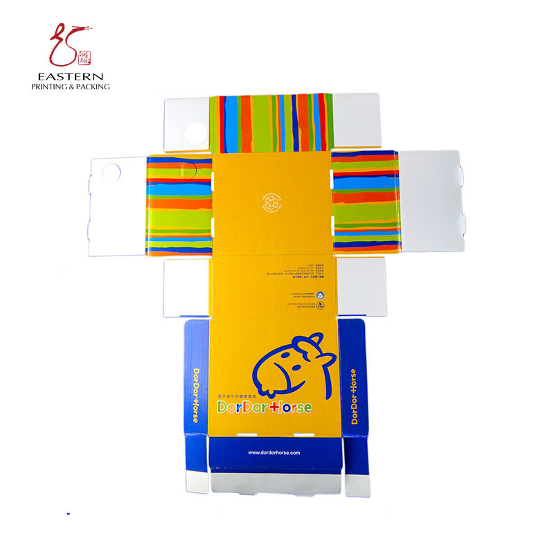 Pantone Printing Foldable Corrugated Shoe Box . Shoe Packaging Box in various colors
