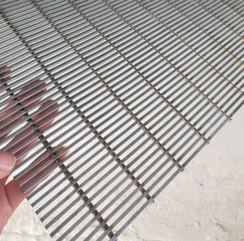 Stainless Steel Wedge Wire Screens Filters Panel Continuous Slot Opening