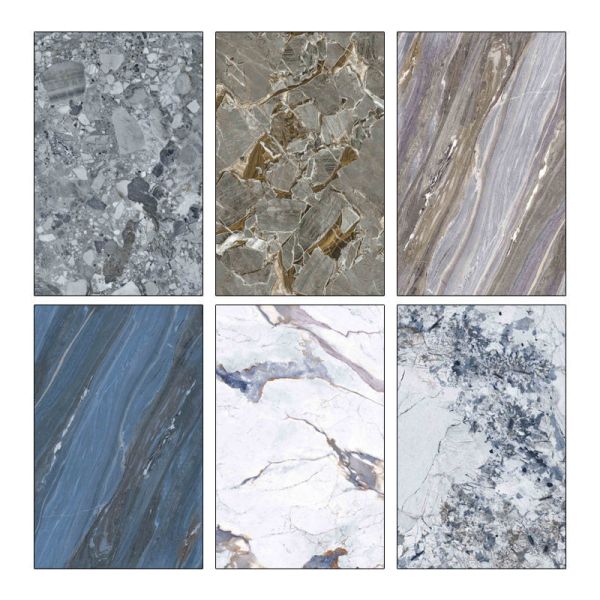Waterproof Lightweight 3D Design Panel PVC Marble Sheet for Wall Panel Marble UV Board Interior Decoration